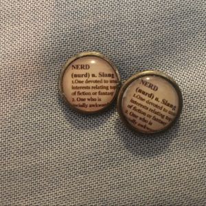 Claire’s Nerd Earrings